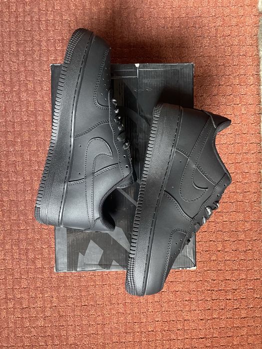 Nike x Supreme Air Force 1 Negru