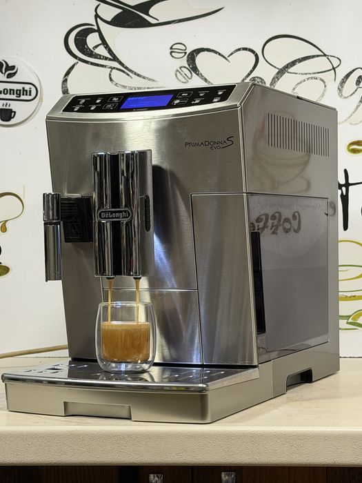 Кафемашина кафе автомат delonghi Primadonna S evo BLUETOOTH с гаранция