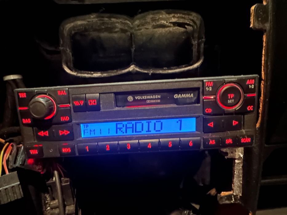 Оригинално радио gamma Vw/VW Gamma радио работещо с код