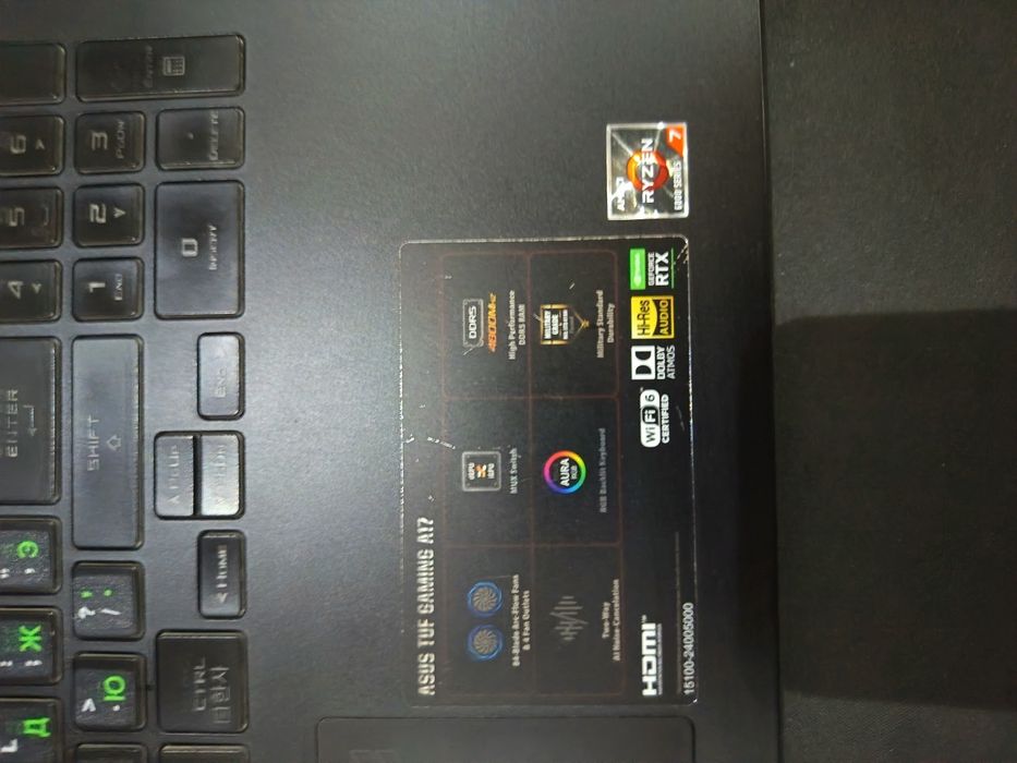 Asus tuf gaming A17