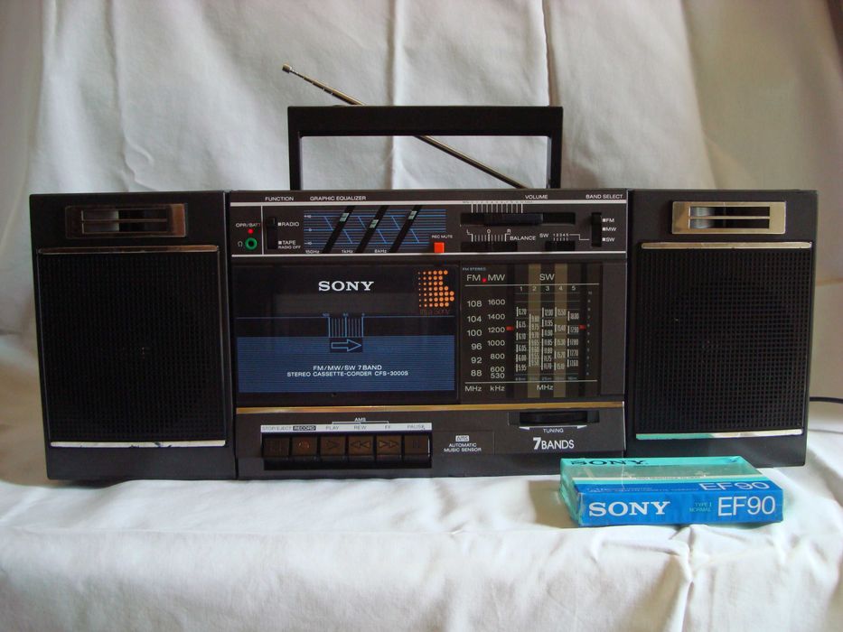 SONY CFS-3000 S. 1984 год. MADE IN JAPAN. Редкий .