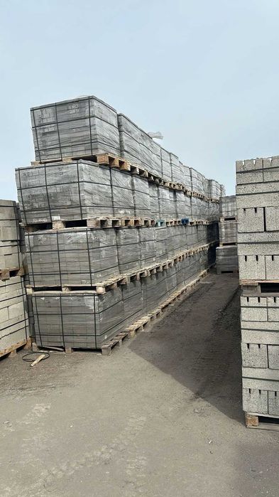 Отсевоблок, шлакоблок, камни стеновые