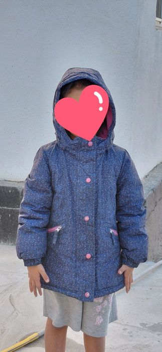 Күшті жеңіл жылы куртка.7-9жасқа.