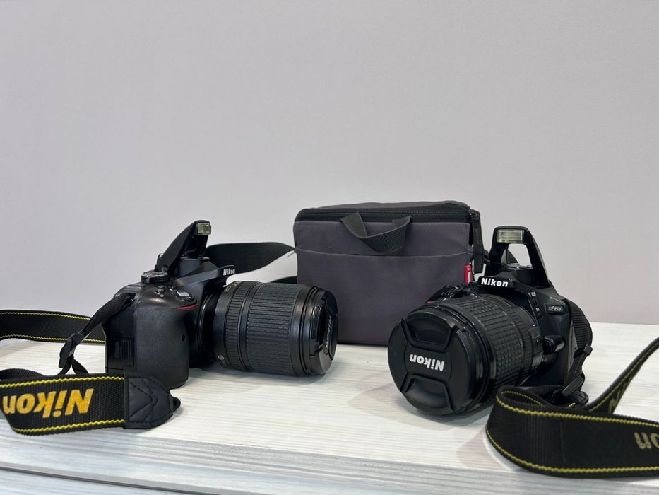 продам 2 фооаппарата nikon5600,5300, принтер 2 шт L805.