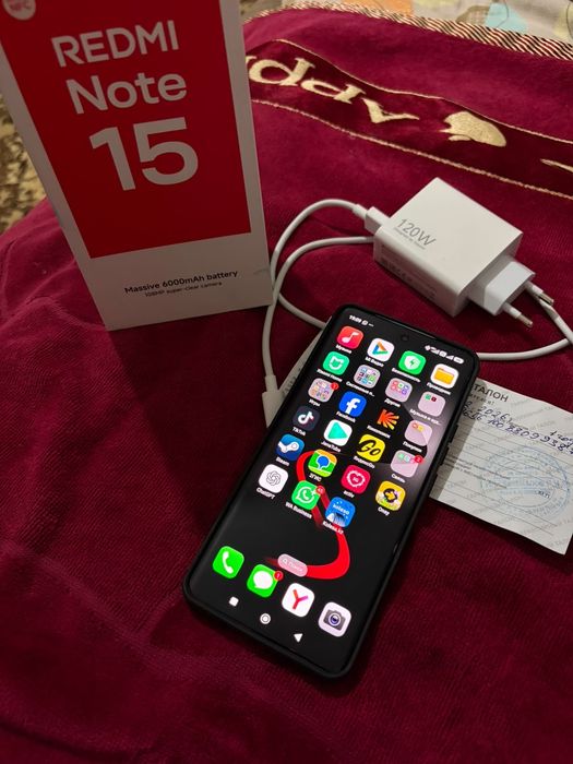 Redmi Note 15 срочно сатылымда