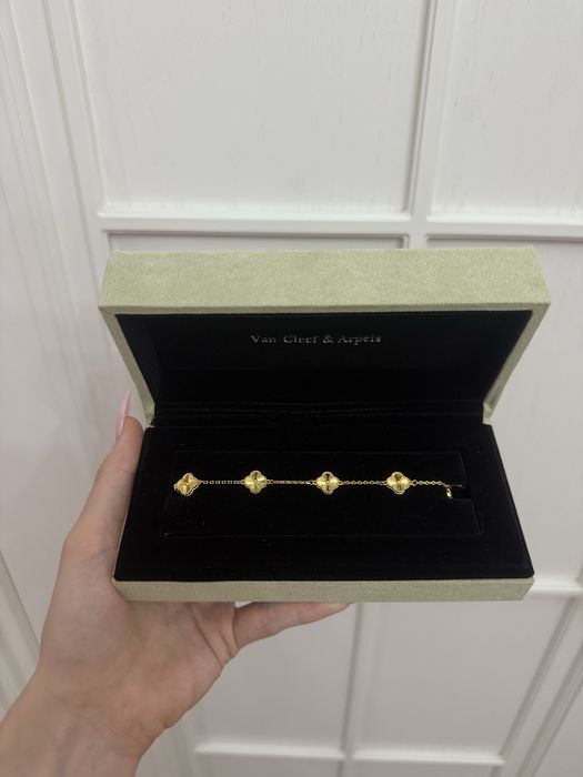 мини браслет Van & Cleef arpels
