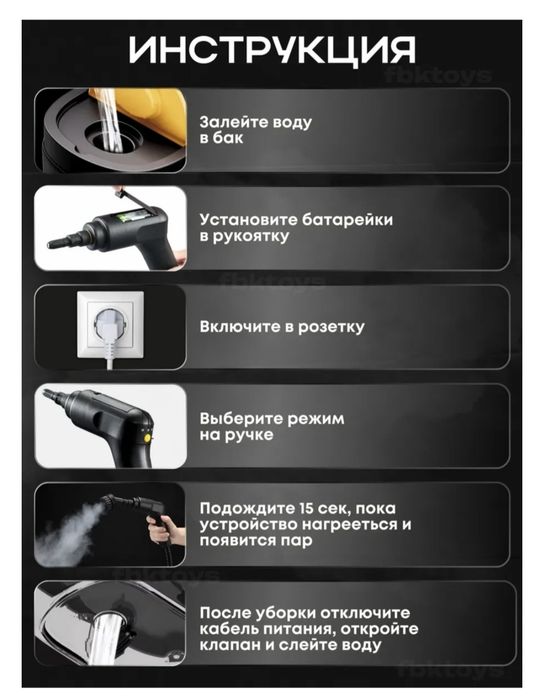 Продам новый пароочиститель