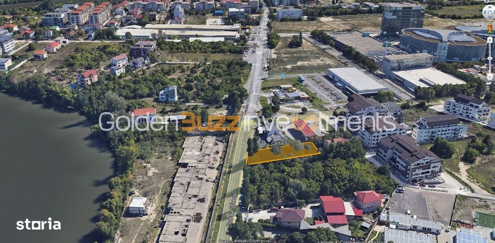 Teren 882 mp | Străulești – Petrom City | Deschidere 22 m
