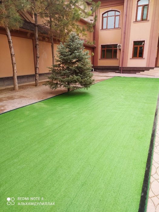 Искусственный газон оптом ландшафтный  мини стадион курамиза тез сифат