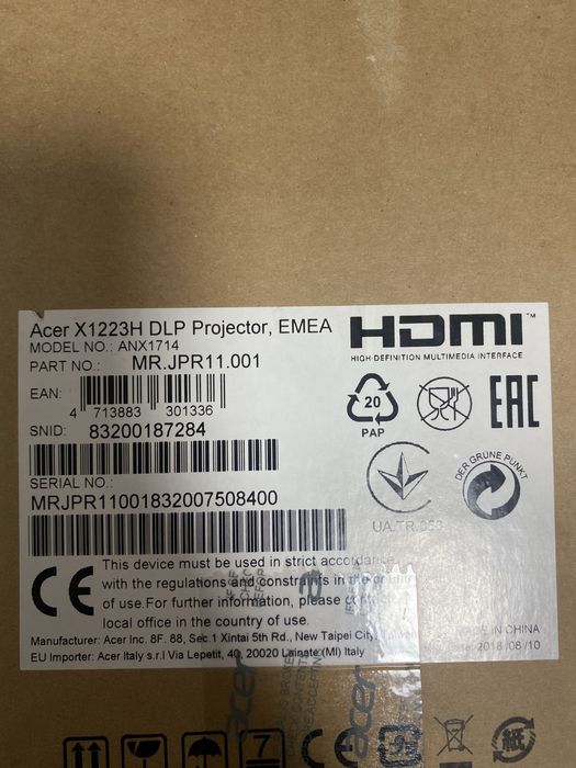 Acer проектор Full HD