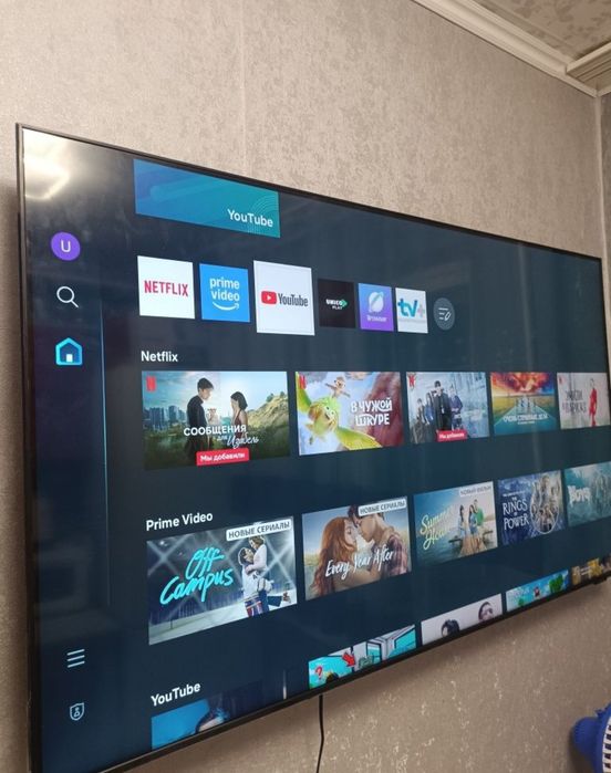 Samsung 55 дюймов (140 см) smart tv телевизор