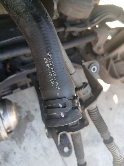 Furtun apa Skoda Touran (1T1, 1T2) [Fabr 2003-2010] 1K0121156BP 2.0 TD