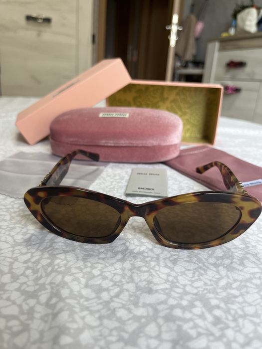 Слънчеви очила Miu Miu MU 11WS Havana
