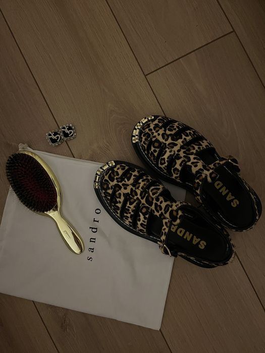 Дамски сандали леопард Sandro