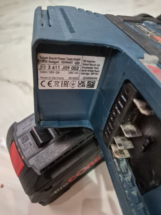 Rotopercutor bosch 18v li-ion