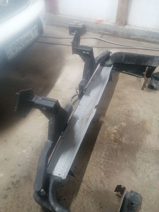 Ланкрузер 105 усиление вампера