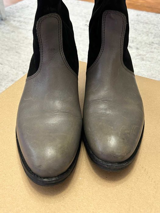 Cizme PIELE NATURALA dama/femei Tommy Hilfiger mar 36 putin purtate