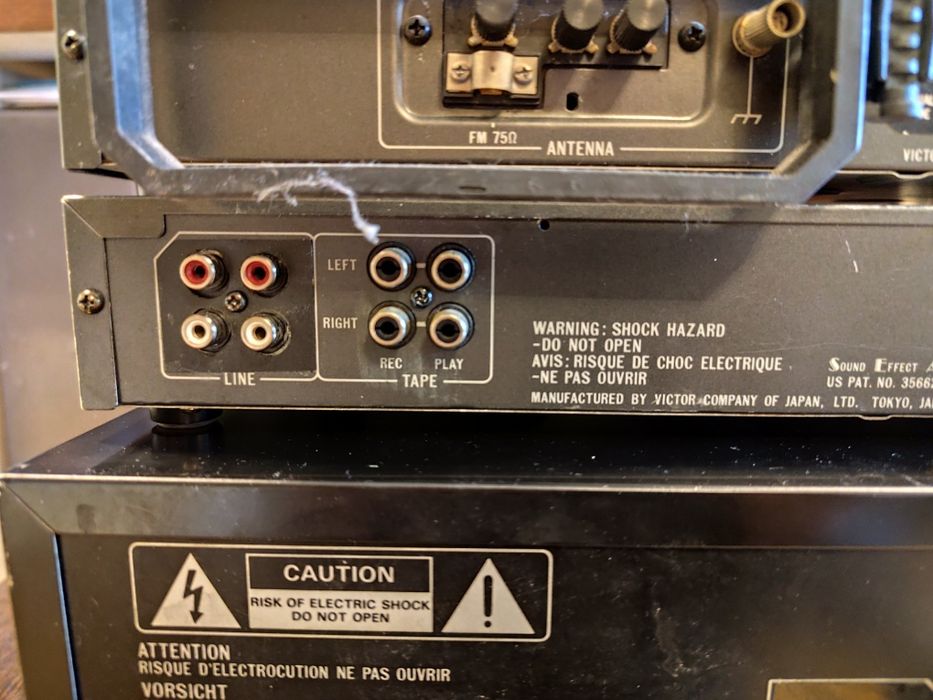 vînd linie jvc made in japan