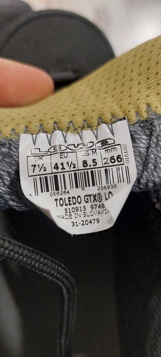 Lowa Toledo GTX Low Men / 41,5 / GORE-TEX / туристически обувки