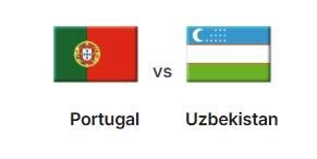 Uzbekistan - Portugal, Узбекистон - Португалия FIFA2026