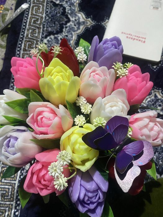 Gullar sovundan tayyorlangan xushbo’y iforli