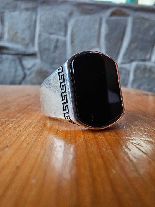 Мъжки Сребърен Пръстен