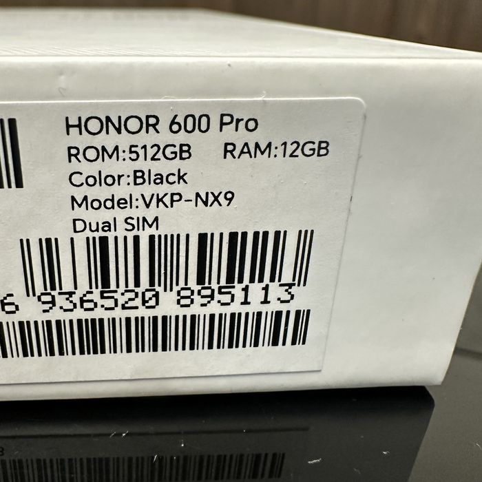 Honor 600 Pro 512GB + 12GB RAM - Black Нов! 2г Гаранция!