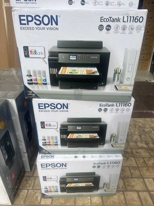Принтер EPSON 3в1 цветное все моделы есть, A3 есть, ДОСТАВКА БЕСПЛАТНО