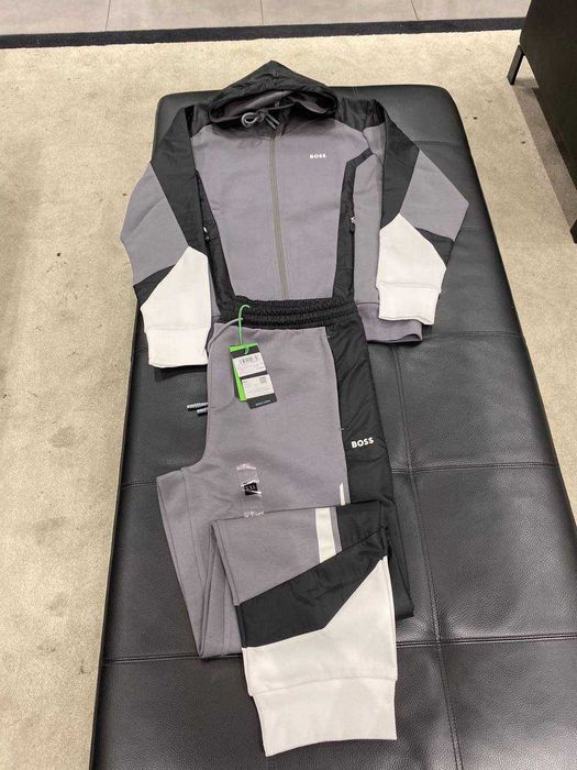 BOSS мужской спортивный костюм свободного кроя РАЗМЕР XL, 2XL