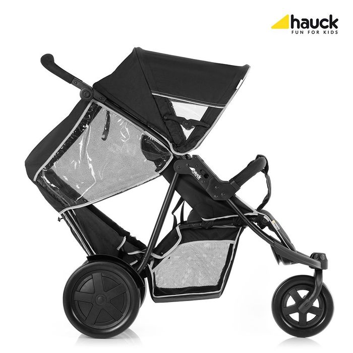 Бебешка количка за близнаци или породени деца Hauck Freerider Black