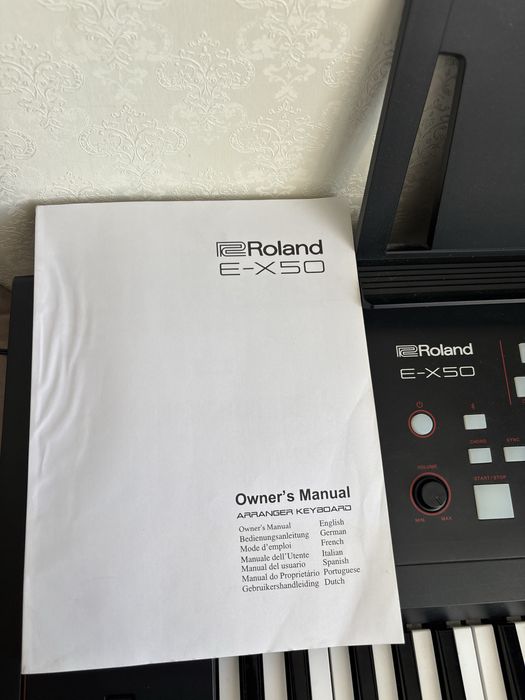 Продам синтезатор Roland E-X50 — идеальное состояние