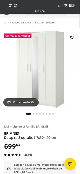 Dulap cu trei uși / ikea
