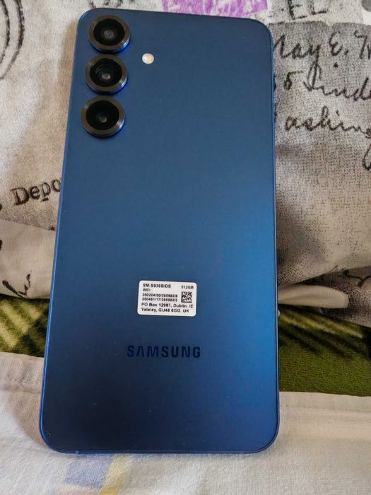 Samsung s25 plus 12 /512 тъмно син с гаранция