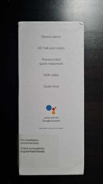 Видео Домофон Google Nest Hello