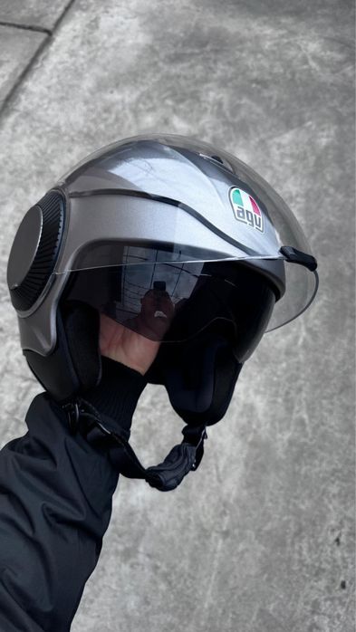 Casca AGV Orbyt E2205 Monomatt Grey