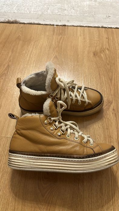 Ботинки Италия кожа