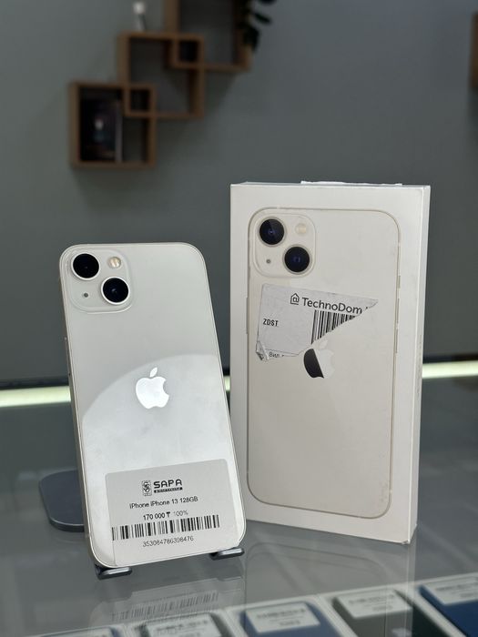 айфон 13 белый 128гб