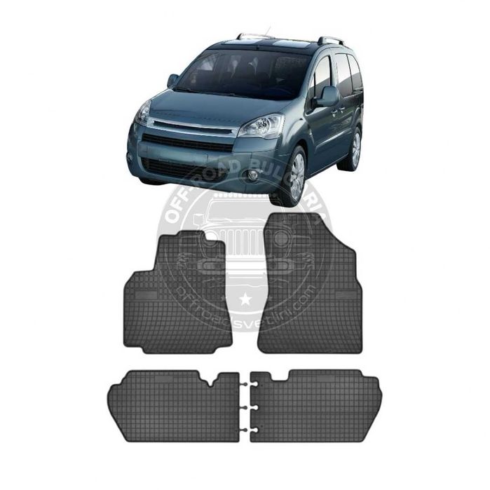 Полски Гумени стелки за пикап Citroen Berlingo 2 Gen след 2008 година