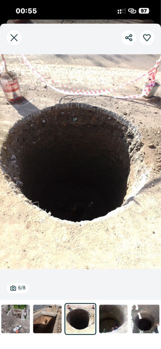 Траншей септик туалет