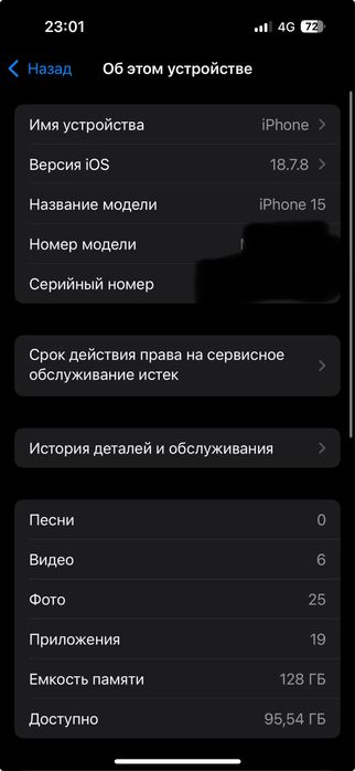 айфон 15  128/79