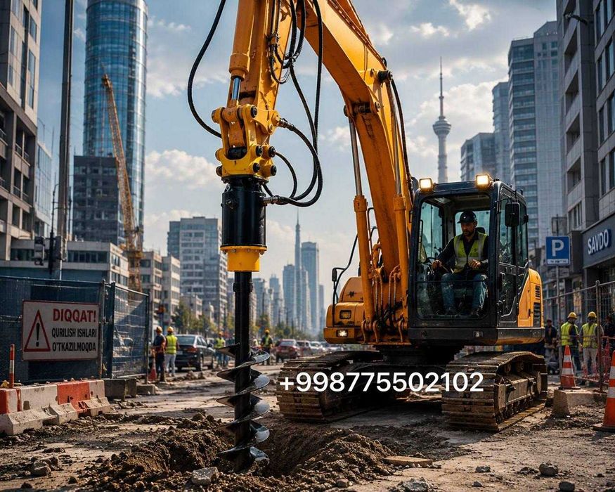 Buravoy yamabur yamobur ямабур бур бурилка малипулятор sany 155 volvo