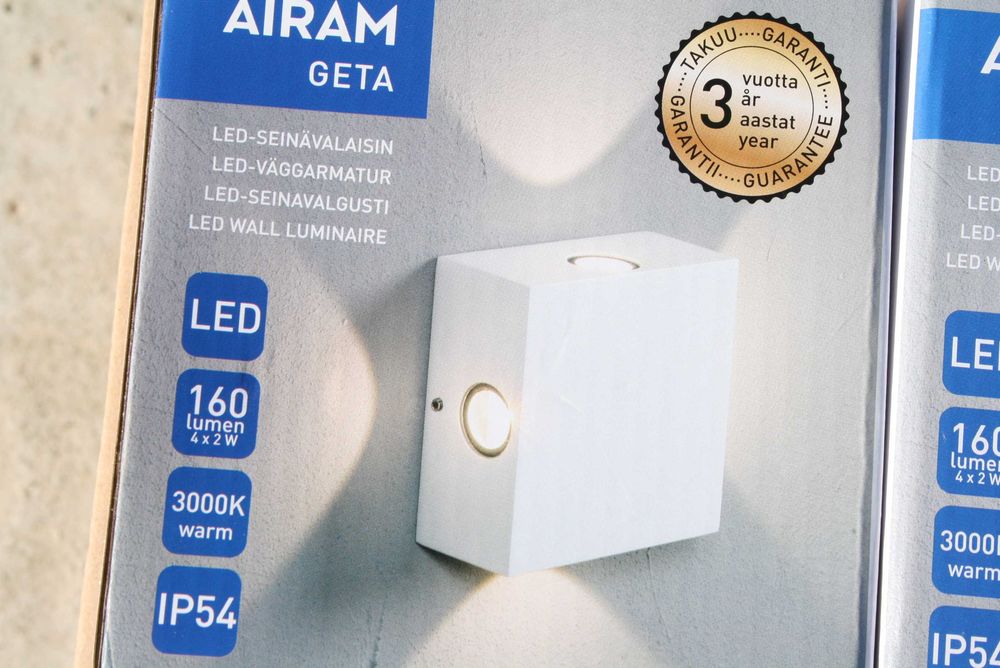 aplica led 8 wati airam geta -finlanda