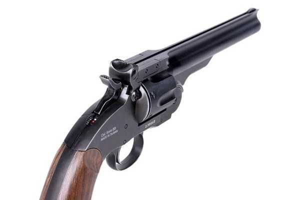 Revolver SCHOFIELD ASG-Danemarca ANTICHIZAT airsoft 6 inch