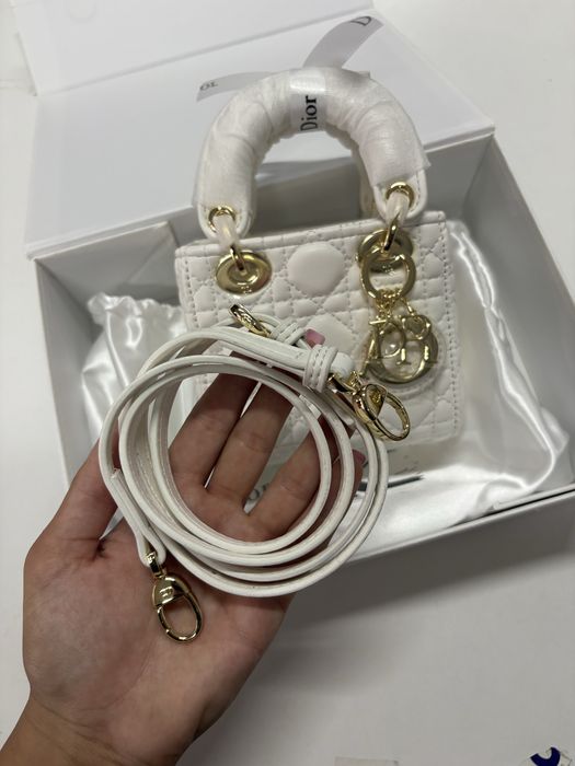 Lady Mini Dior бяла