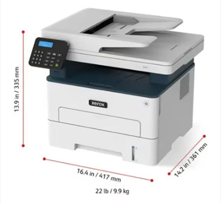 Xerox B225 imprimante laser că nou cartuș nou
