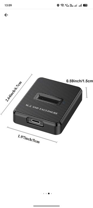 Dock ssd nvme m2