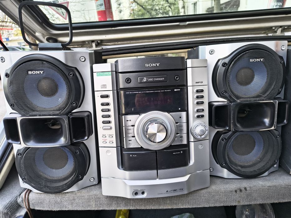 Уредба Sony с две колони и  буфер