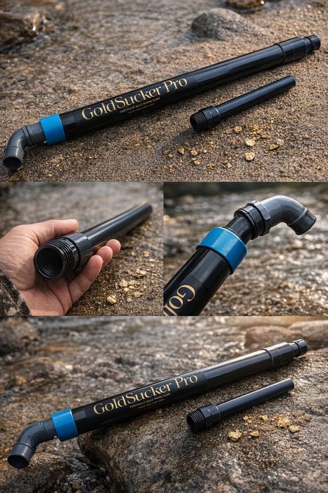 ПРОМО!  Ръчна помпа за злато – Gold Sucker Pro (смукателна, за пясъ