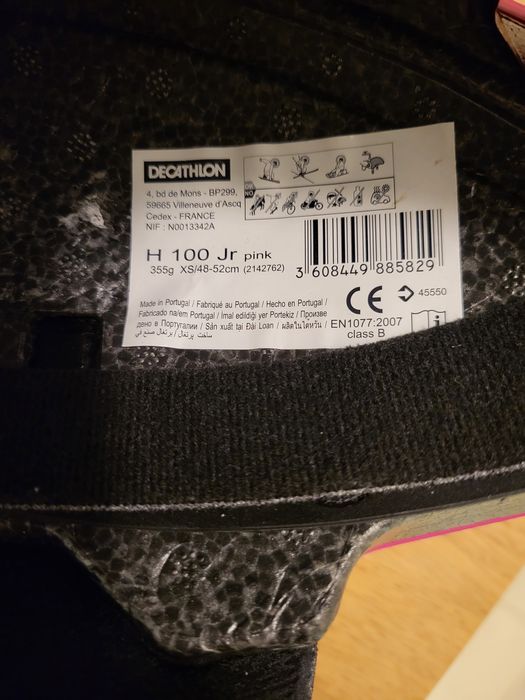 Детска каска за ски XS 48-52cm