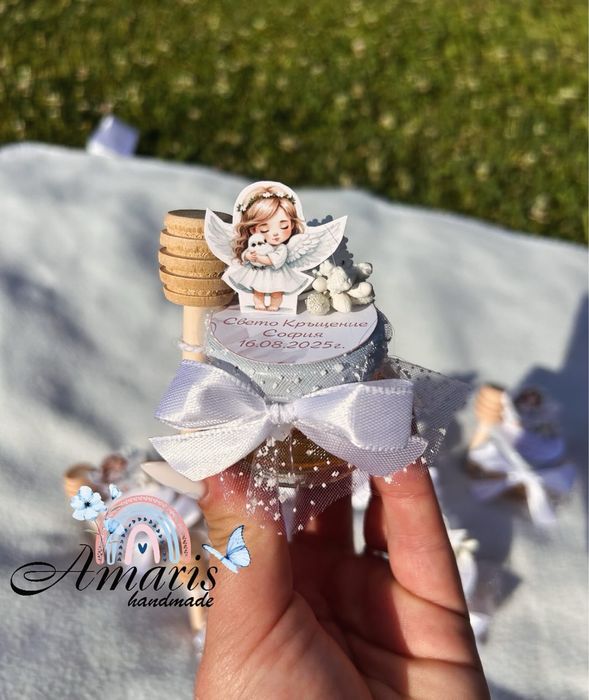 Бурканчета с мед- подаръци за гости